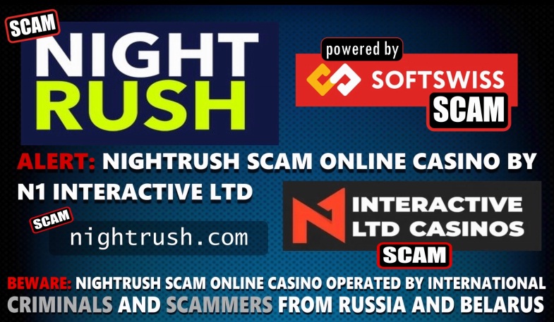 Nightrush - softswiss scam - Casino by Softswiss